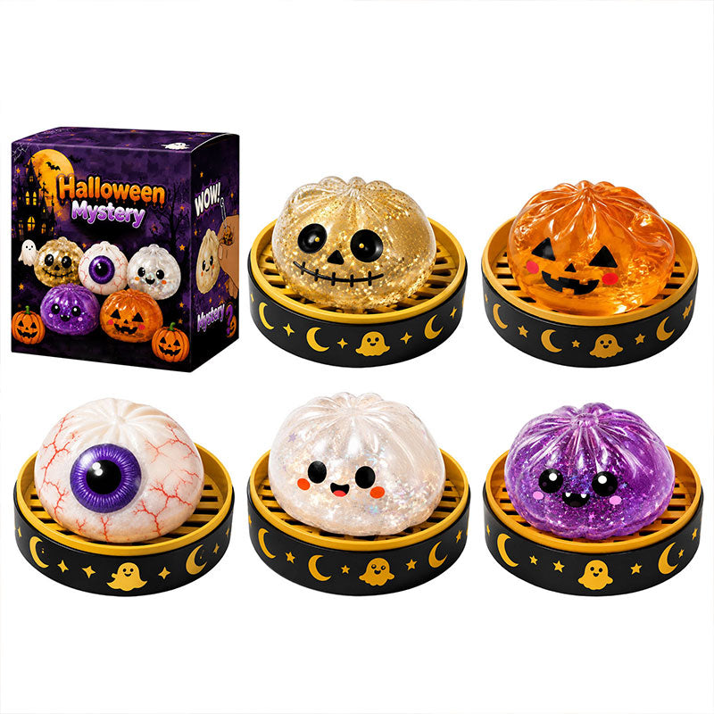 π Halloween Squishy Blind Box β Slow-Rise Dumpling Squeeze Toy