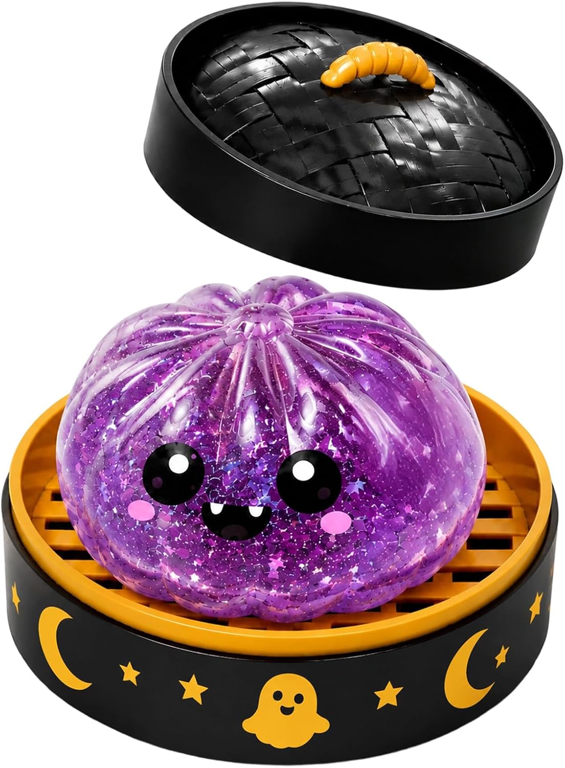🔥 55% OFF TODAY 🎃 Healrize® Halloween Steamed Bun Squishy Random Mystery Box | 6 Spooky Styles to Collect🎃