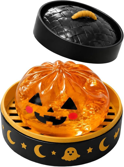 🔥 55% OFF TODAY 🎃 Healrize® Halloween Steamed Bun Squishy Random Mystery Box | 6 Spooky Styles to Collect🎃