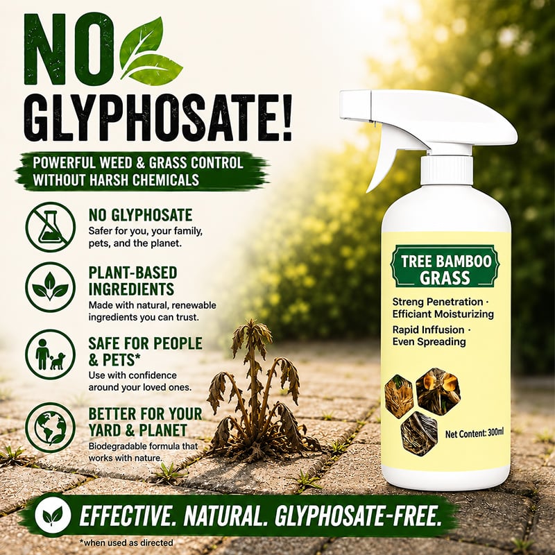 🔥 2026 SALE - Full-Size 300ML Fast-Acting Weed & Grass Killer Spray