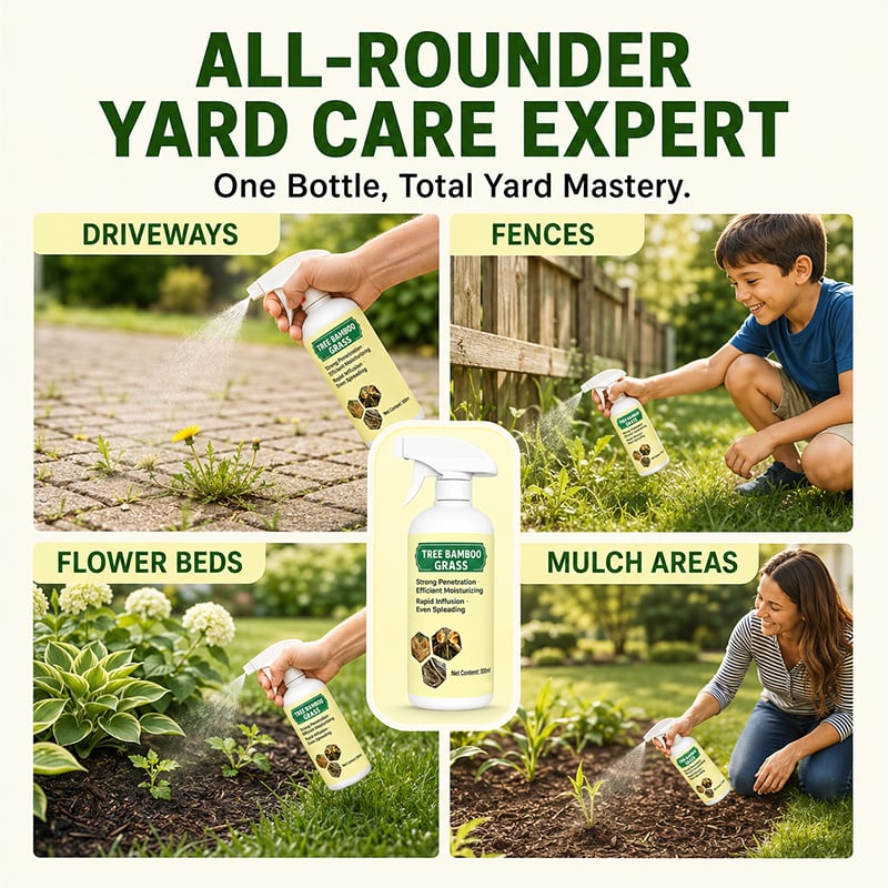 🔥 2026 SALE - Full-Size 300ML Fast-Acting Weed & Grass Killer Spray