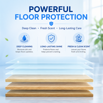 ✨ 4-in-1 Floor Cleaning Sheets – Deep Clean & Streak-Free Shine