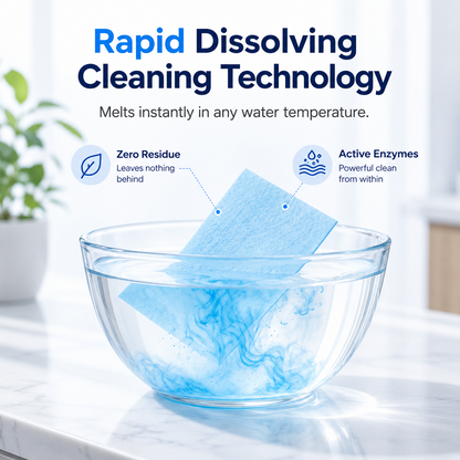 ✨ 4-in-1 Floor Cleaning Sheets – Deep Clean & Streak-Free Shine
