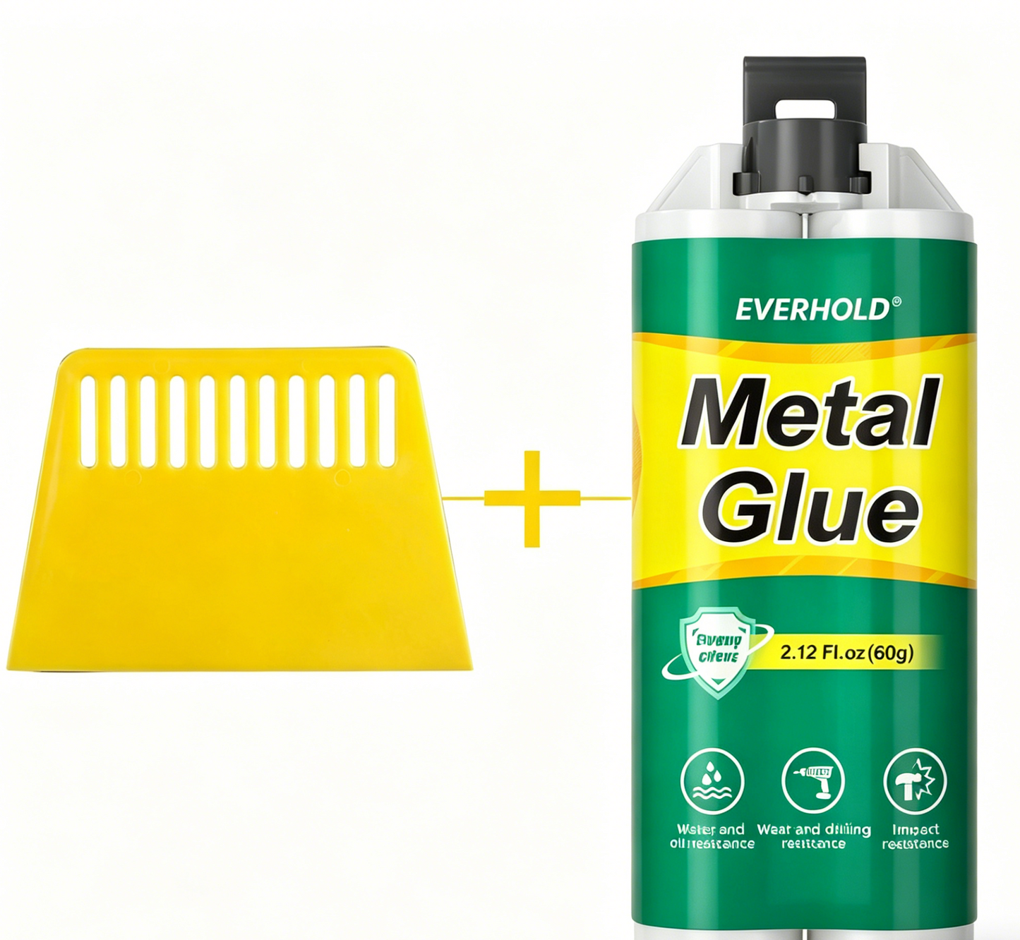Steel-Reinforced 2-Part Metal Repair Epoxy | Fast, Waterproof & Built to Last
