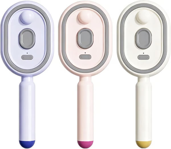 Electric Spray Air Cushion Massage Comb, Self-Cleaning Anti-Tangle Hair Brush, Anti-Static Volumizing Scalp Massage Brush for Dry Frizzy Hair Care