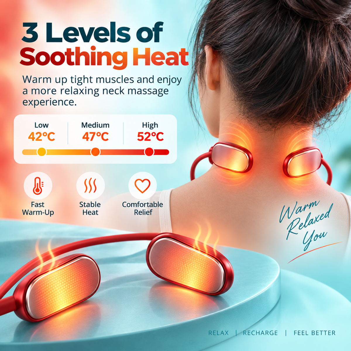 💆 The Everyday Neck Relief Device You’ll Want Everywhere – Smart Wearable Massager