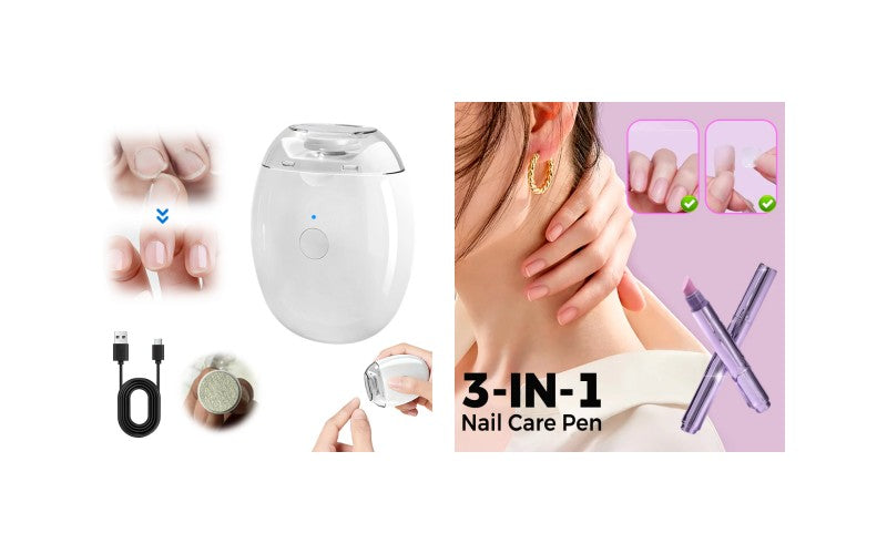 🎁Last Day Sale 70% OFF🥳💞50K+ SOLD!⚡Universal Automatic Fingernail Grinder for Adults and Children