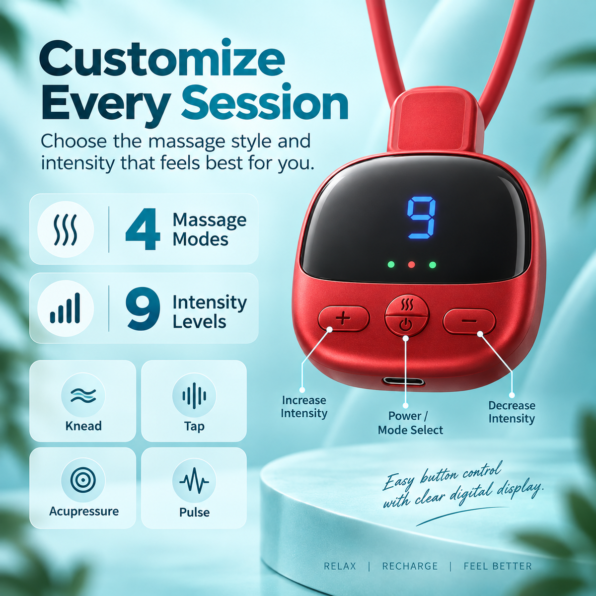 💆 The Everyday Neck Relief Device You’ll Want Everywhere – Smart Wearable Massager