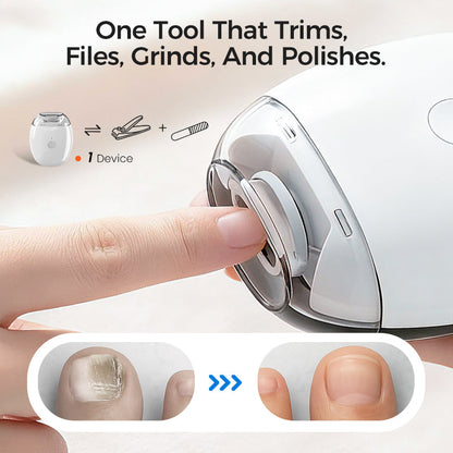 🎁Last Day Sale 70% OFF🥳💞50K+ SOLD!⚡Universal Automatic Fingernail Grinder for Adults and Children