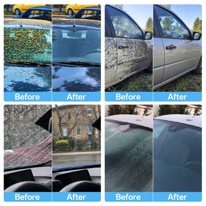 All-In-One Magnetic Glass Cleaner — Dual-Side Cleaning, Washable Pads & Versatile Home and Car Use | One Kit. Cleaner Glass. Less Effort. 💎