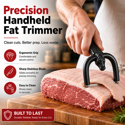 🥩Professional Meat Fat Trimmer – Up to 10X Faster Prep