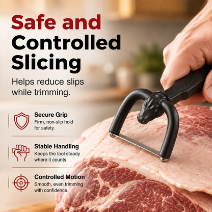 🥩Professional Meat Fat Trimmer – Up to 10X Faster Prep