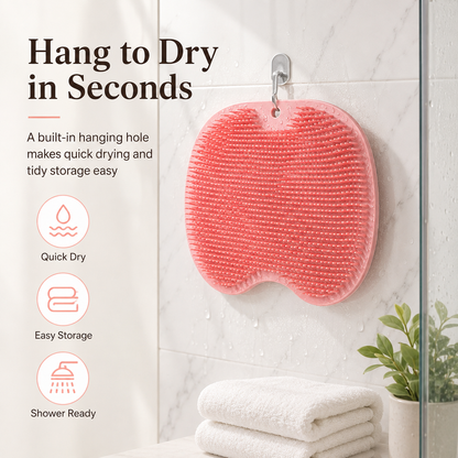🚿🦶 Foot Spa Scrubber Mat