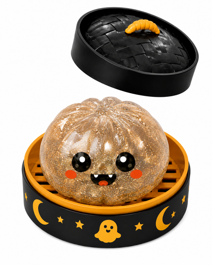 🔥 55% OFF TODAY 🎃 Healrize® Halloween Steamed Bun Squishy Random Mystery Box | 6 Spooky Styles to Collect🎃