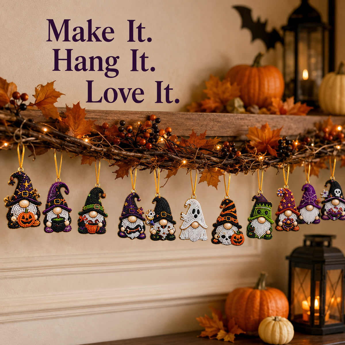 🎃🎄 Gnome Diamond Painting Advent Calendar – Halloween, Christmas & More