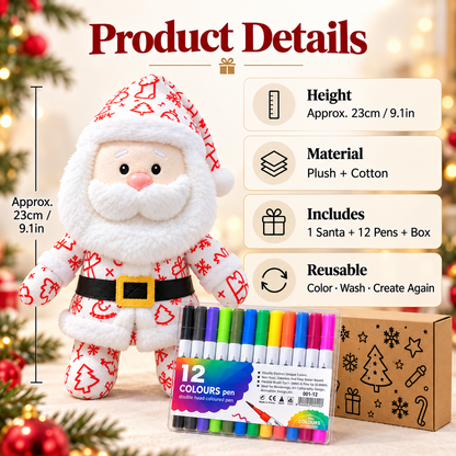 coloring plush toy