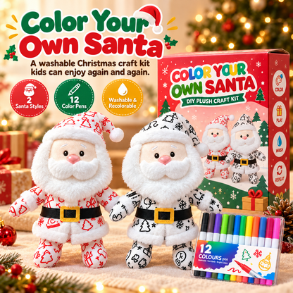 coloring plush toy