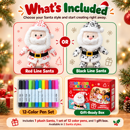 coloring plush toy