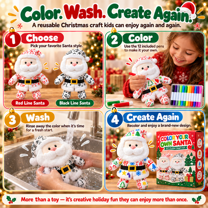 coloring plush toy