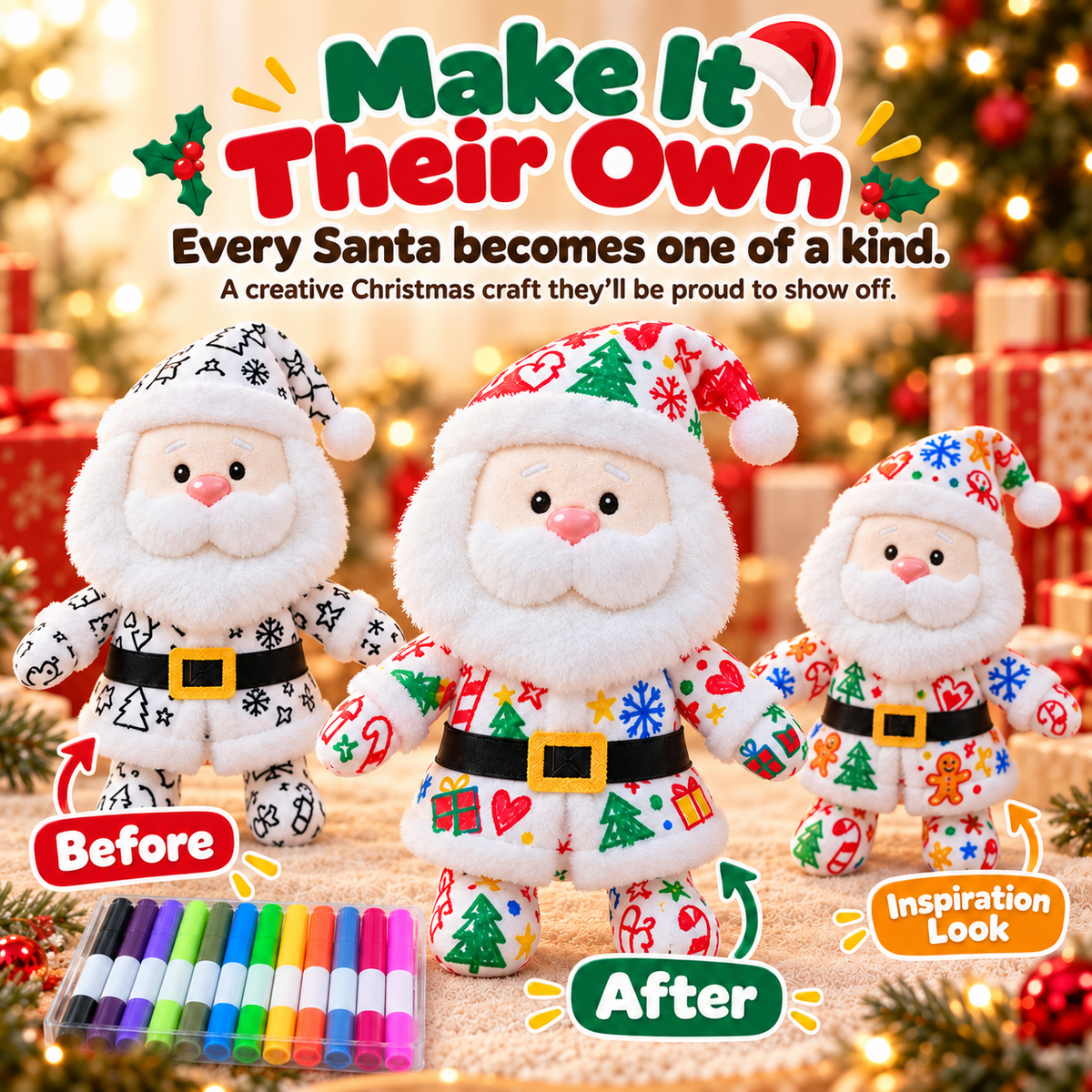 coloring plush toy