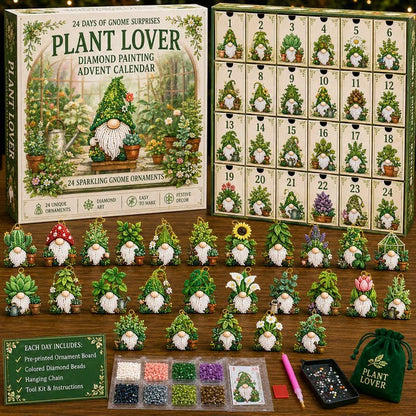 🎃🎄 Gnome Diamond Painting Advent Calendar – Halloween, Christmas & More
