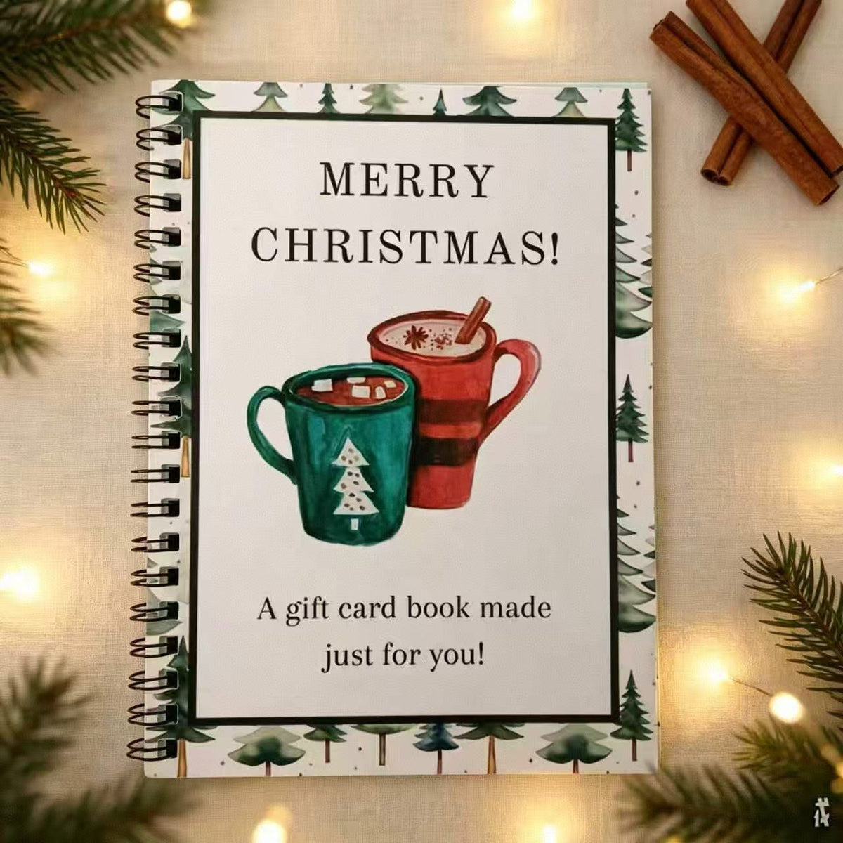 🎁 Christmas Gift Card Surprise Book – Turn Gift Cards Into 12 Holiday Surprises