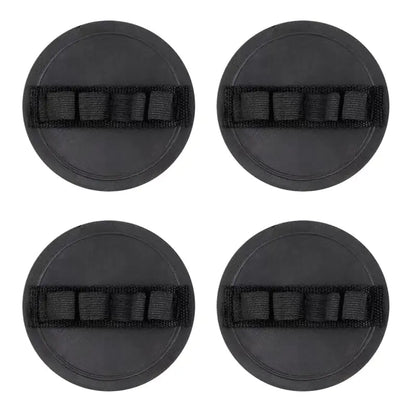 🧽 4-Pack Soft Rubber Shower Scrubber