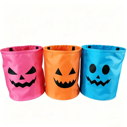 🎃LED Light-Up Halloween Candy Bucket Set – 3 or 4 Colors 👻