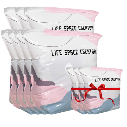 💨 No-Pump 3D Vacuum Storage Bags — Compress in Seconds & Save Up to 80% Space