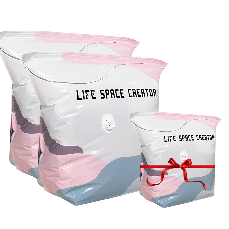 💨 No-Pump 3D Vacuum Storage Bags — Compress in Seconds & Save Up to 80% Space