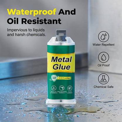 Steel-Reinforced 2-Part Metal Repair Epoxy | Fast, Waterproof & Built to Last