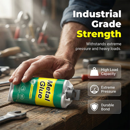 Steel-Reinforced 2-Part Metal Repair Epoxy | Fast, Waterproof & Built to Last