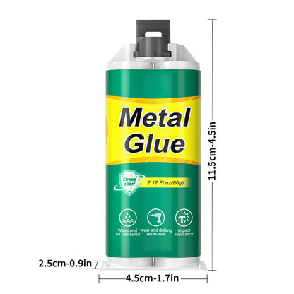 Steel-Reinforced 2-Part Metal Repair Epoxy | Fast, Waterproof & Built to Last