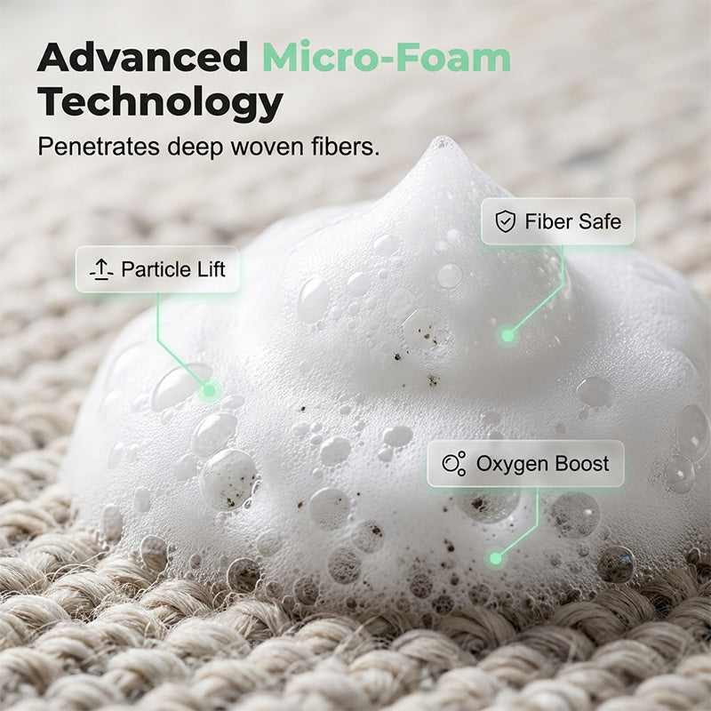 🔥 Fast-Acting Waterless Carpet Foam Stain Remover – Deep Clean in Minutes🥰