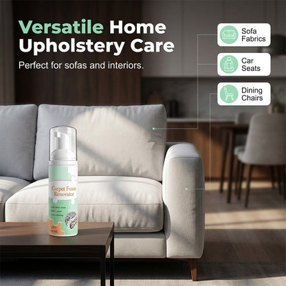 🔥 Fast-Acting Waterless Carpet Foam Stain Remover – Deep Clean in Minutes🥰