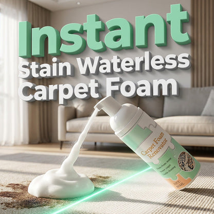 🔥 Fast-Acting Waterless Carpet Foam Stain Remover – Deep Clean in Minutes🥰