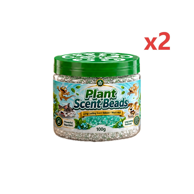 🌿 Natural Gecko Repellent Gel Beads – 100g Mint Pest Deterrent 🦎