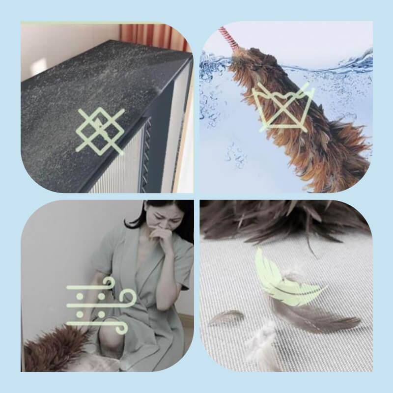 ✨🧹 Telescopic Microfiber Duster – Clean High & Hard-to-Reach Areas