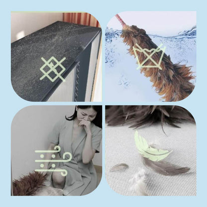 ✨🧹 Telescopic Microfiber Duster – Clean High & Hard-to-Reach Areas