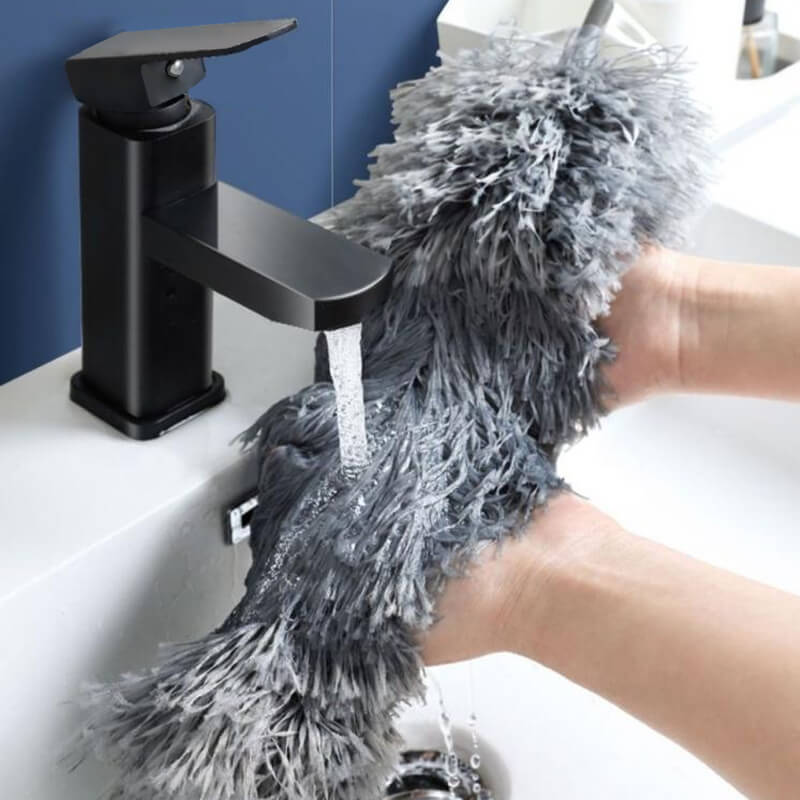 ✨🧹 Telescopic Microfiber Duster – Clean High & Hard-to-Reach Areas