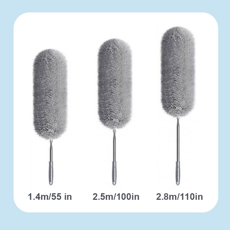 ✨🧹 Telescopic Microfiber Duster – Clean High & Hard-to-Reach Areas